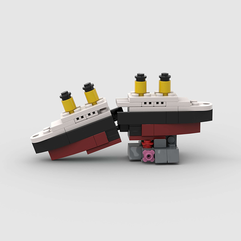 Model Kit U Boat - Mini RMS تيتانيك سانك نموذج باخرة