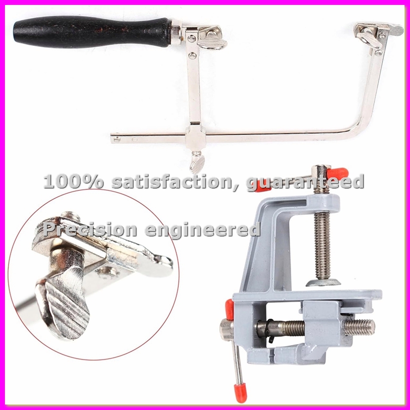 Model Kit Vise - مجموعة منشار مجوهرات احترافية مع ملزمة