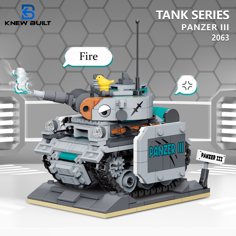 Model Kit Metal Slug - عرف بنيت-خزان صغير اللبنات للأطفال ،