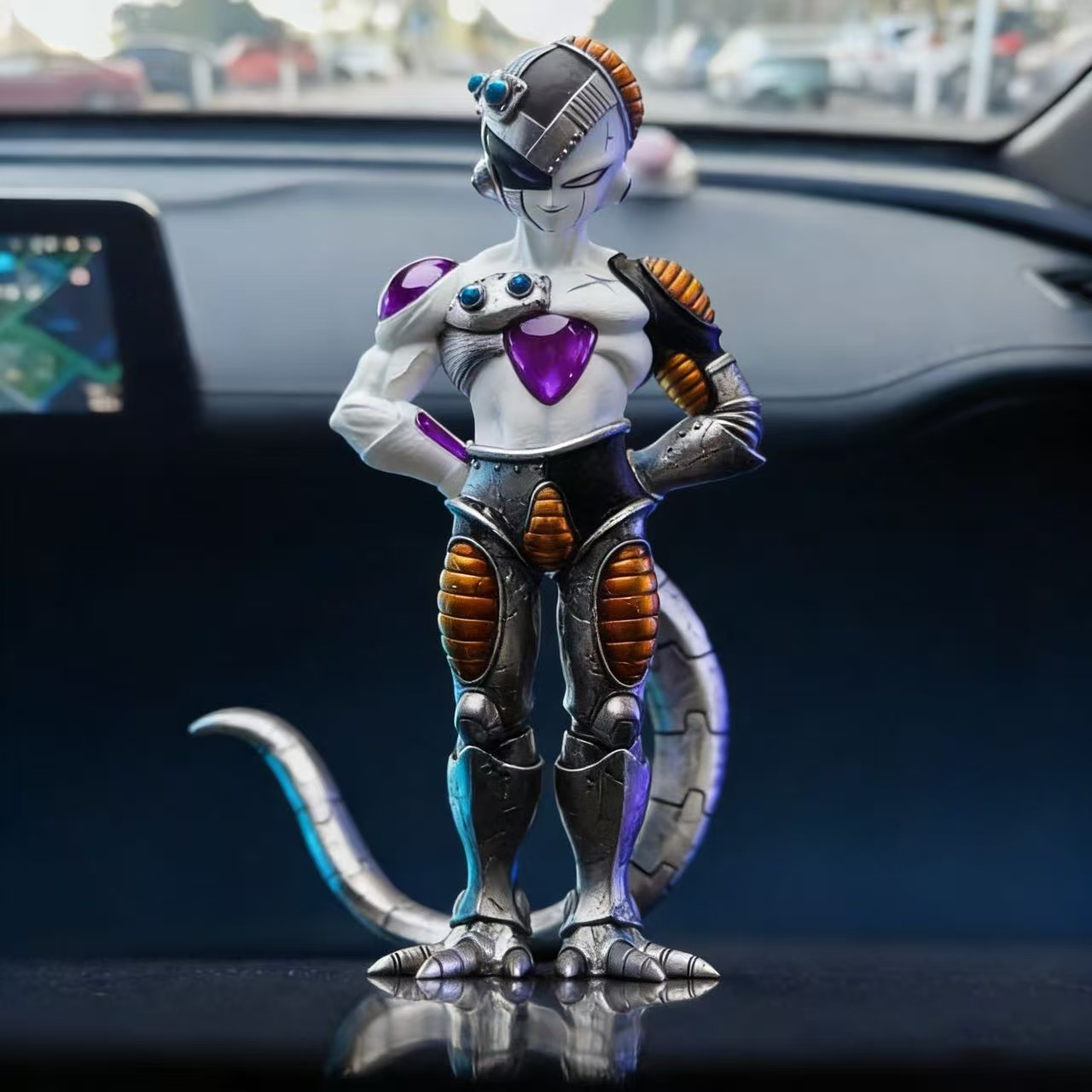 تمثال شخصية فريزا من أنمي دراغ - مراجعة Model Kit Zoid وسعره