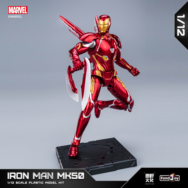 الأصلي FondJoy الرجل الحديدي ت - مراجعة Model Kit Spiderman وسعره