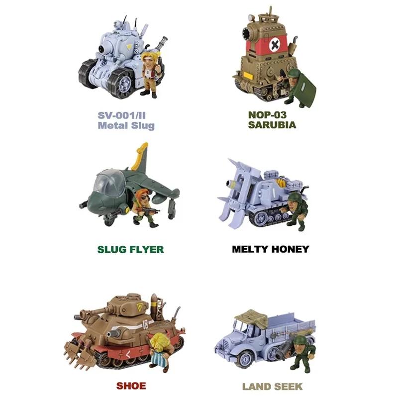 متوفر في المخزون سبيكة معدنية  - مراجعة Model Kit Metal Slug وسعره