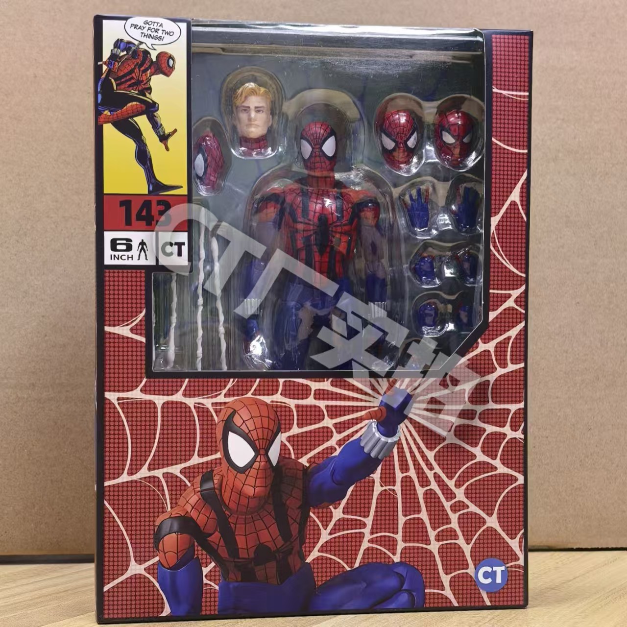 متوفر في المخزون Ct Toys Spide - مراجعة Model Kit Spiderman وسعره