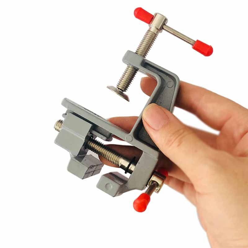 الألومنيوم طاولة صغيرة المشبك  - مراجعة Model Kit Vise وسعره