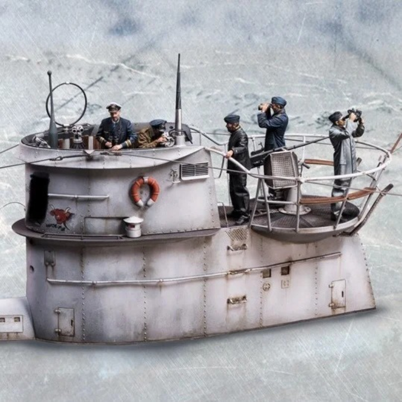 1/35 مقياس دييكاست الراتنج نمو - مراجعة Model Kit U Boat وسعره