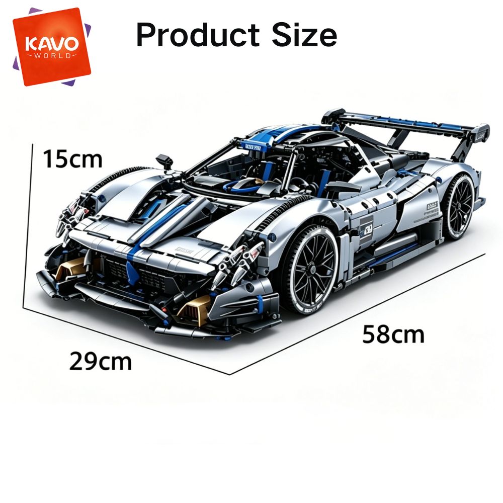 مجموعة مكعبات بناء سيارة رياضي - مراجعة Model Kit Runner وسعره