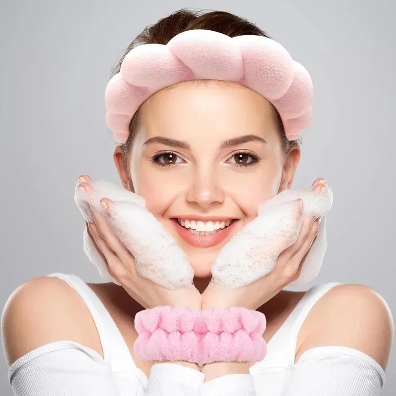 مجموعة ربطات شعر إسفنجية ملتوي - مراجعة Wash Effect Set وسعره