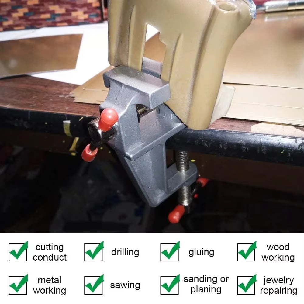 مكبس طاولة صغير متعدد الوظائف  - مراجعة Model Kit Vise وسعره