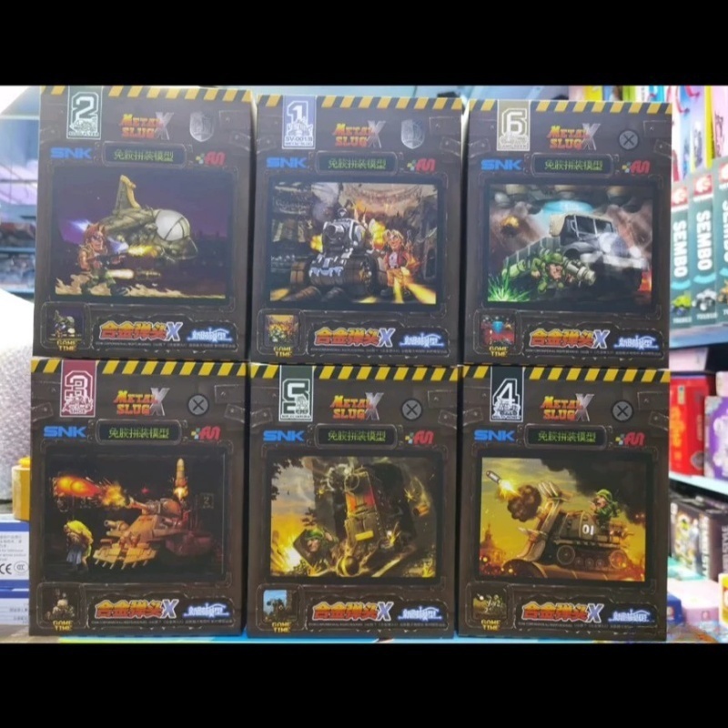 نماذج Hot Era المعدنية Slug X  - مراجعة Model Kit Metal Slug وسعره