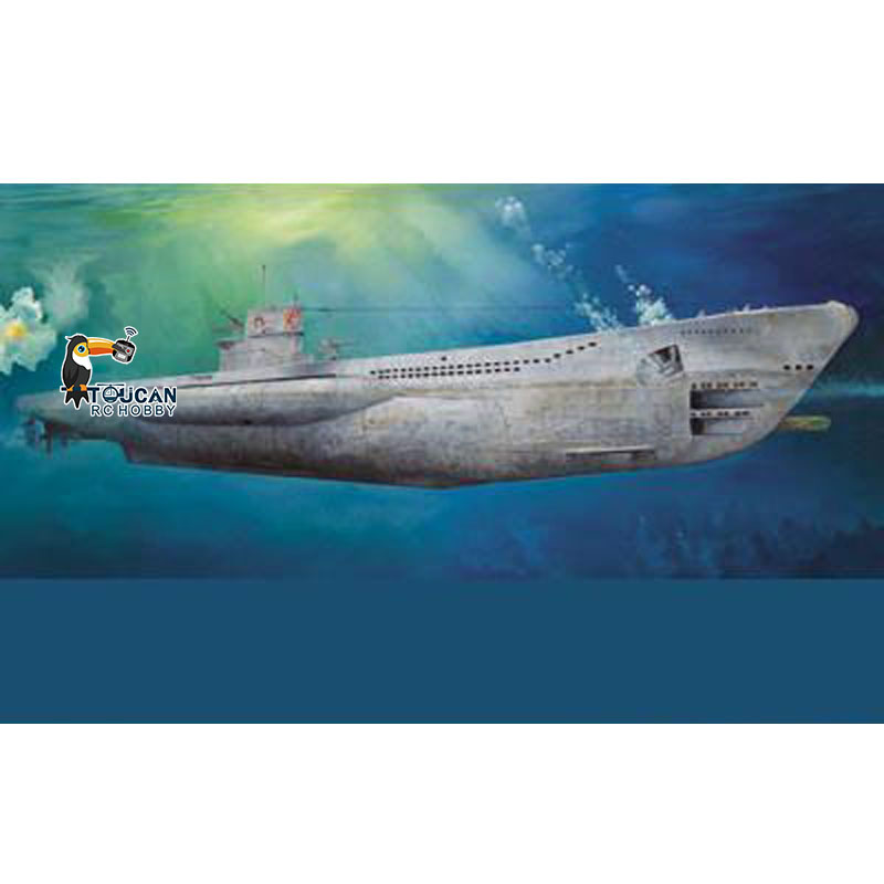 طقم نموذج ثابت لغواصة ترومبتر  - مراجعة Model Kit U Boat وسعره