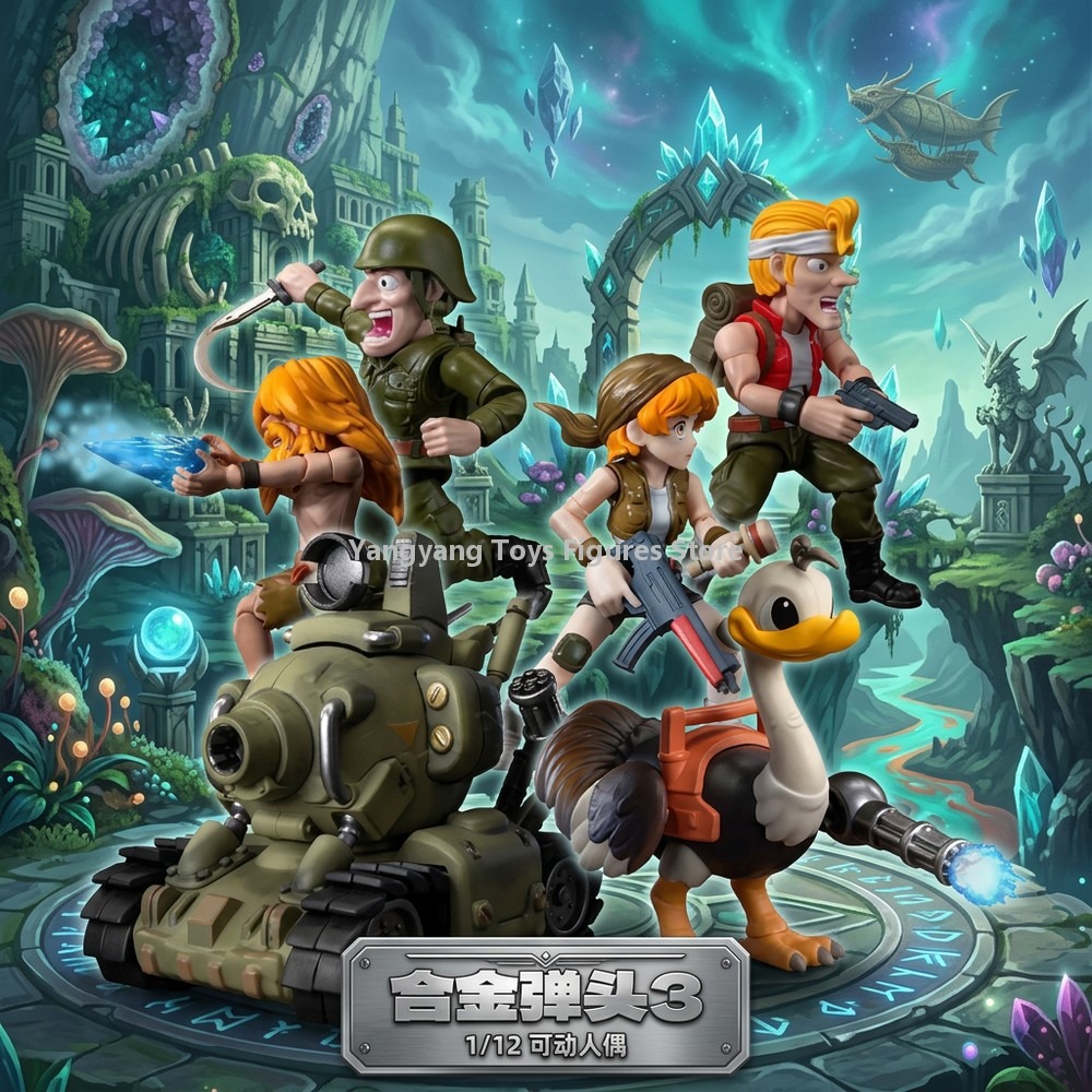 [متوفر] نموذج لعبة ميتال سلوج  - مراجعة Model Kit Metal Slug وسعره