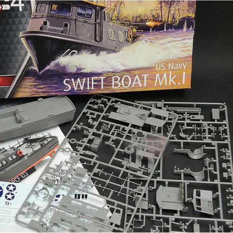 1/72 قارب سويفت Mk.I القتالية  - مراجعة Model Kit U Boat وسعره