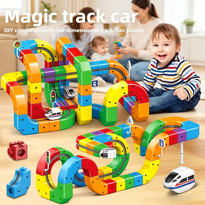 لعبة قطار سحري للأطفال قابلة ل - مراجعة Model Kit Runner وسعره