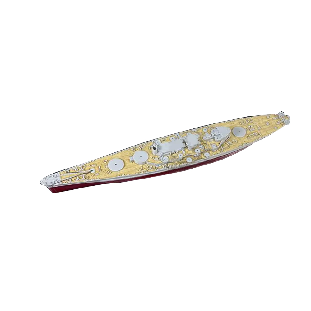 سطح خشبي وسلسلة مرساة بمقياس 1 - مراجعة Model Kit U Boat وسعره