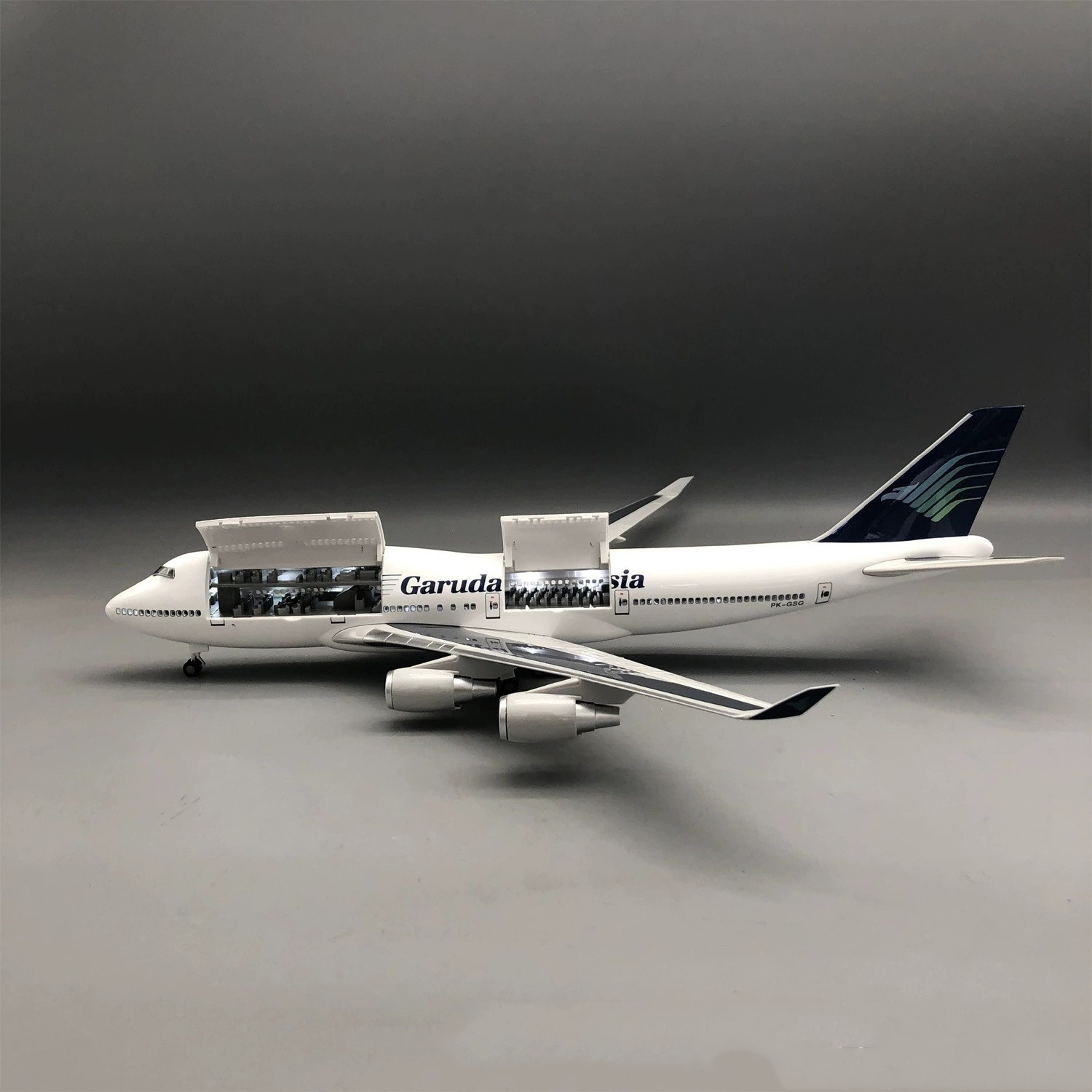 نموذج طائرة B747 من شركة جارود - مراجعة Model Kit Indonesia وسعره